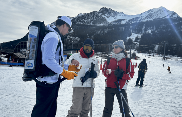 Street marketing en station de ski, découvrez la campagne d’Icade à Serre Chevalier !