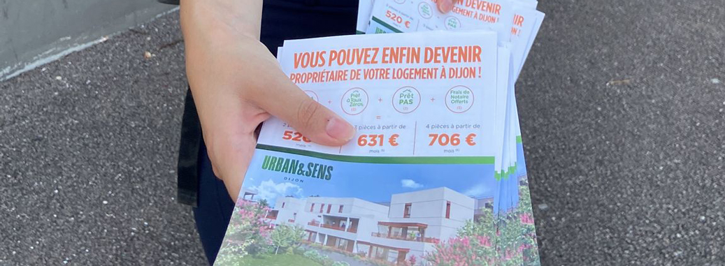 Nos exemples de flyers immobilier pour votre prospection terrain