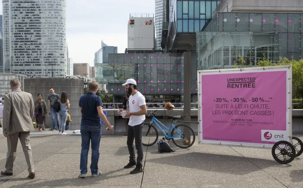 solution de communication retail pendant les soldes
