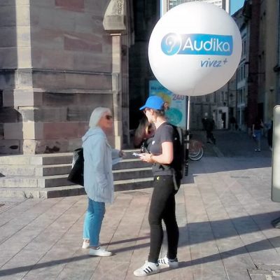 Street marketing strasbourg audika