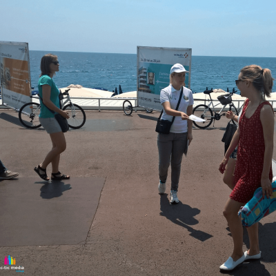 Deux Affi'bike pour Vinci à Nice